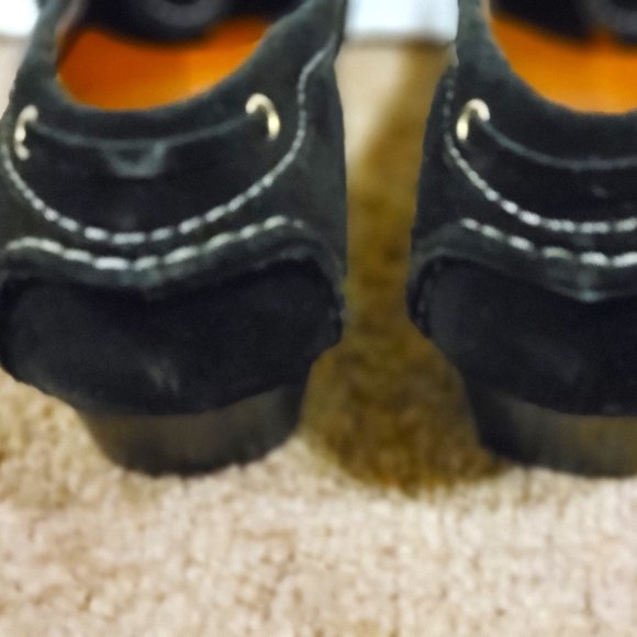 Talbots, Black Leather/ Suede, ( 7) - Picture 3 of 6